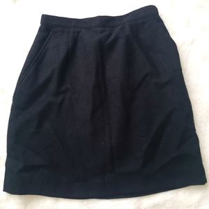 C'est La Vie wool skirt